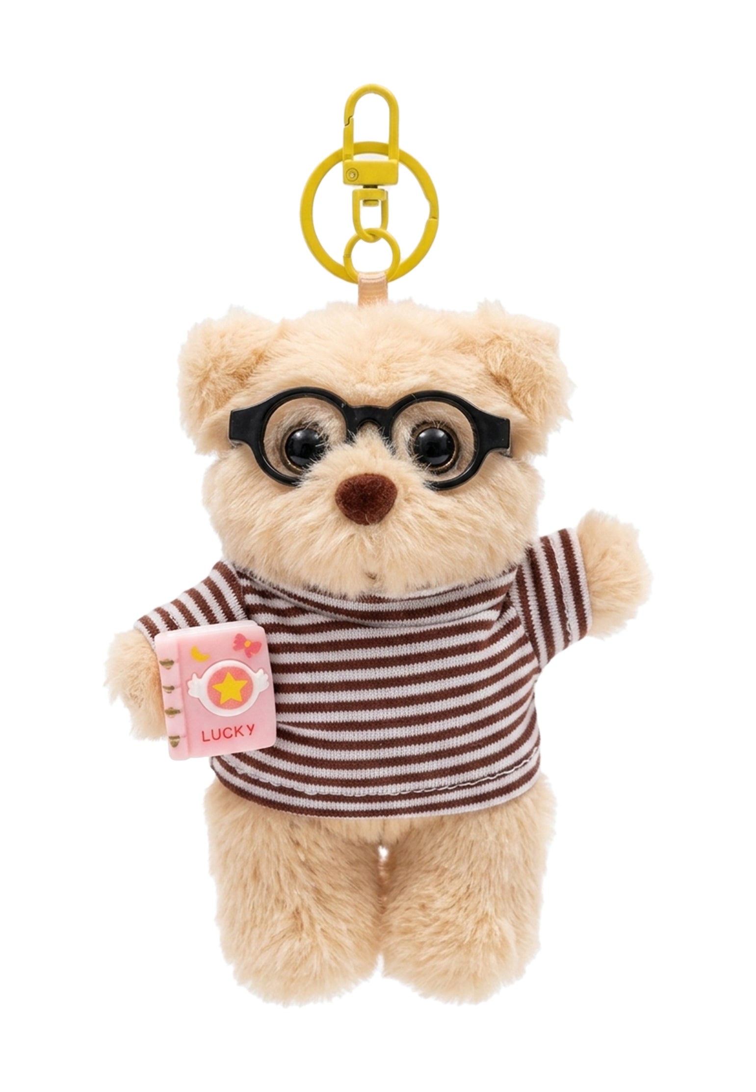 Sfilato Keychain Arco Bear4 — Burgundy