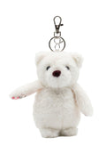 Arco Bear Keychain — White