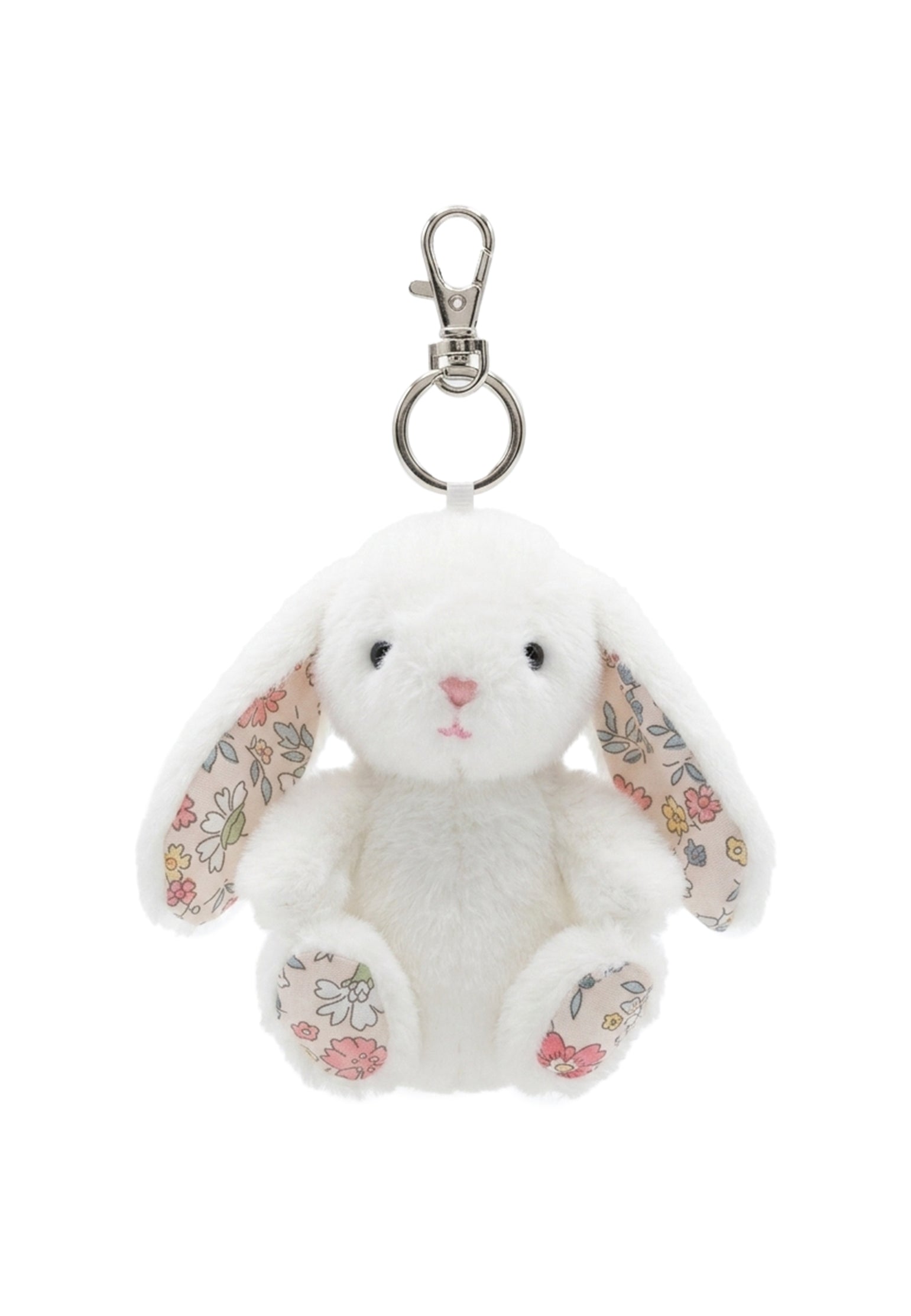 Acro Bunny Keychain — White