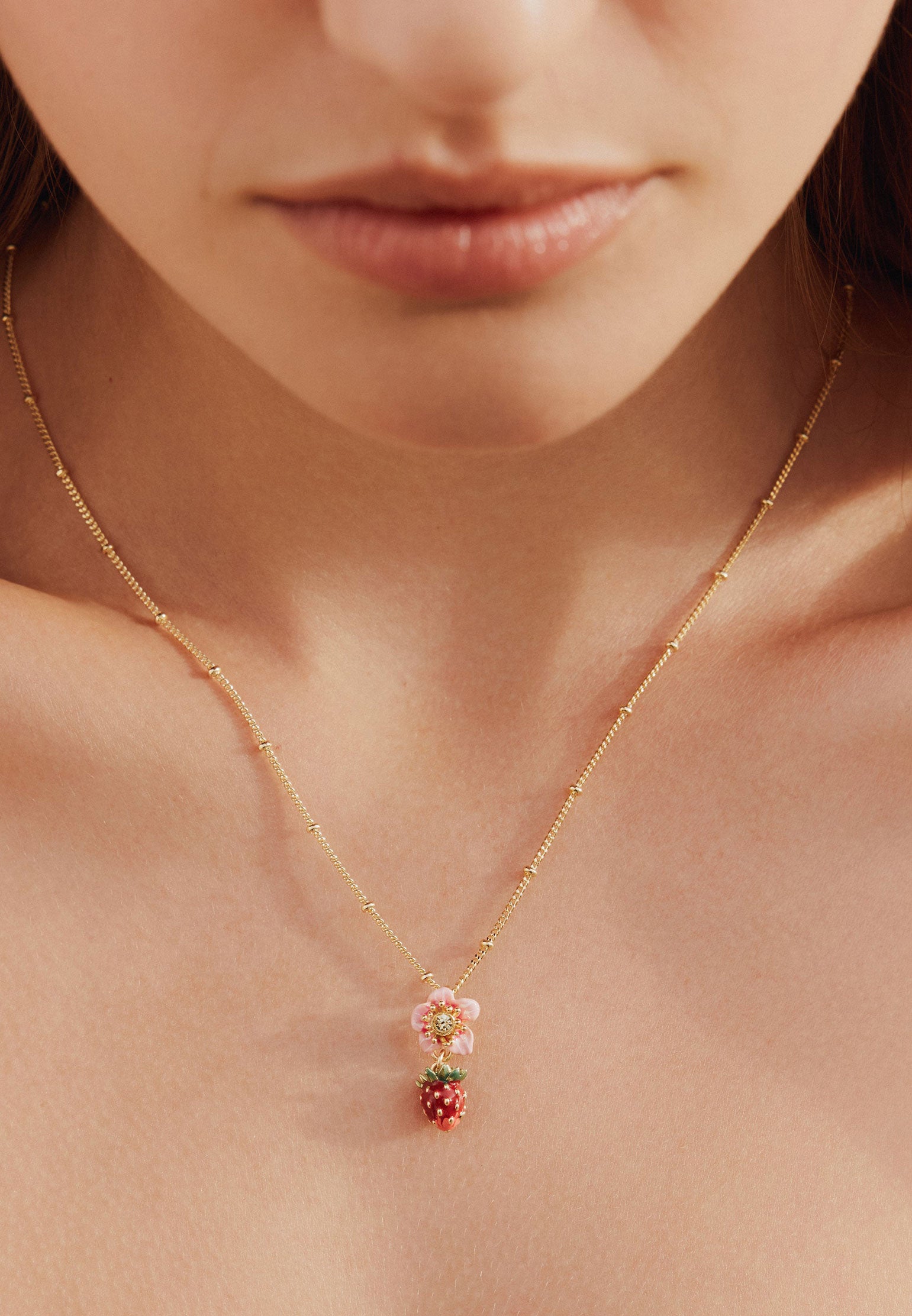 Gold Sfilato pendant - view 2