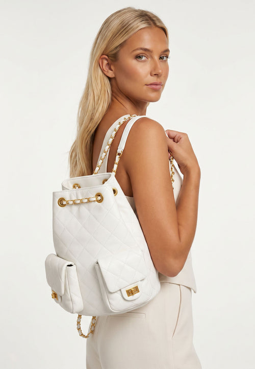 Arenzano Backpack — White