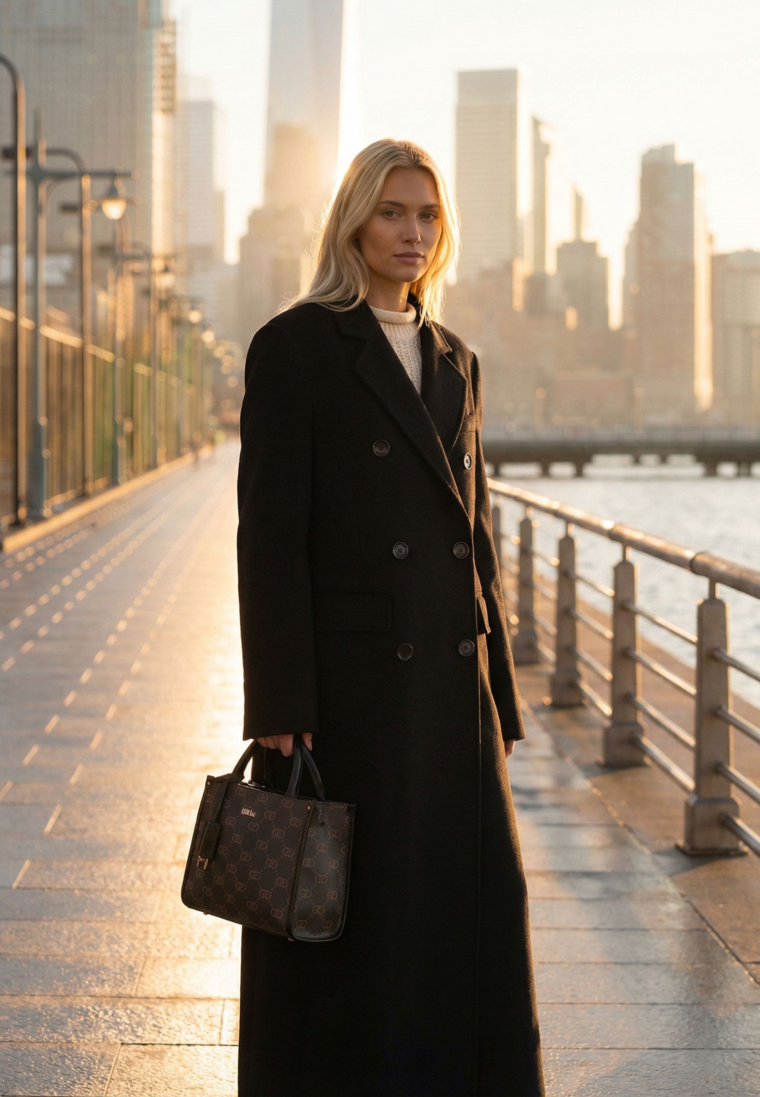 Sfilato Coat 2500170 — Black