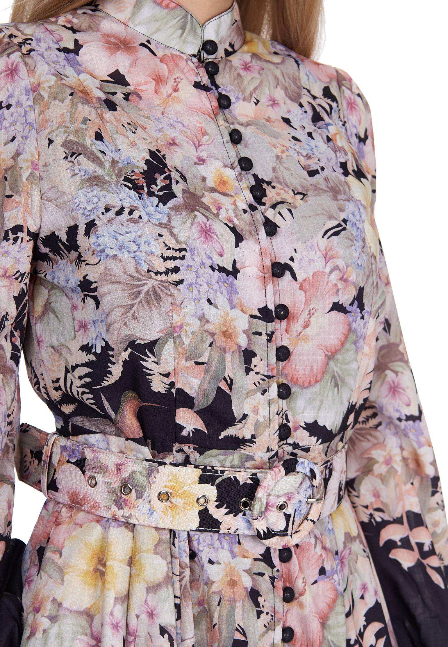 Multicolor Sfilato dress - view 3