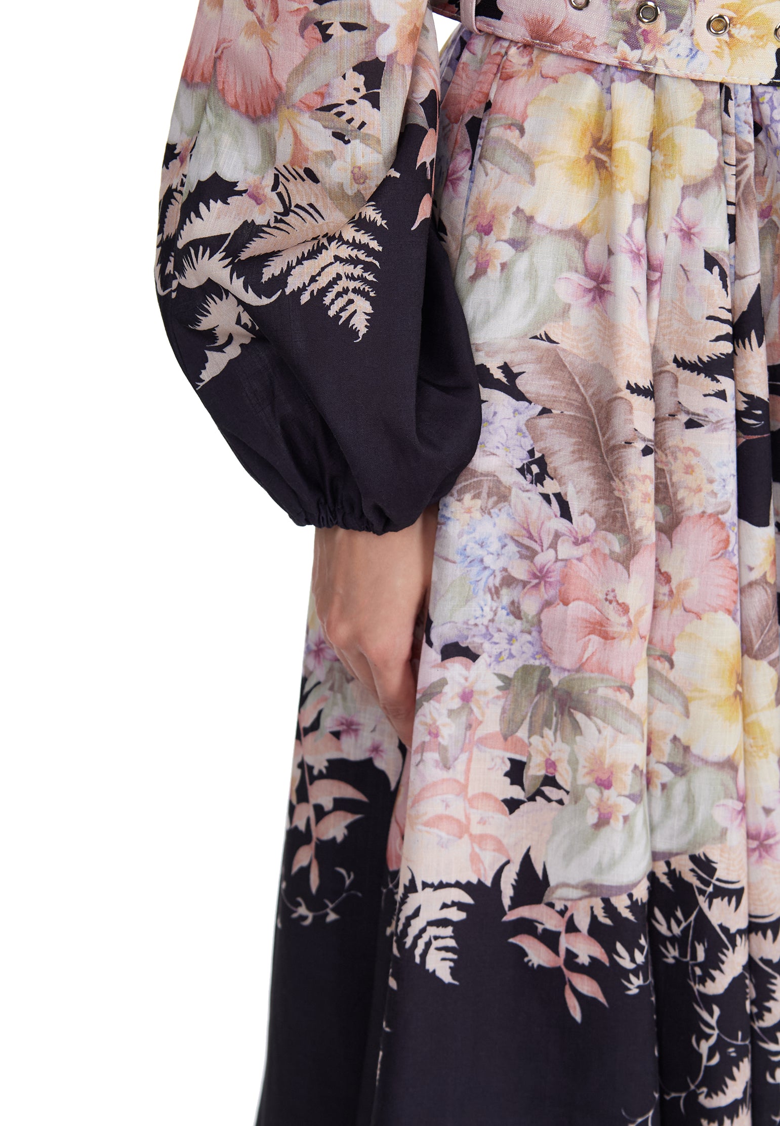 Multicolor Sfilato dress - view 4