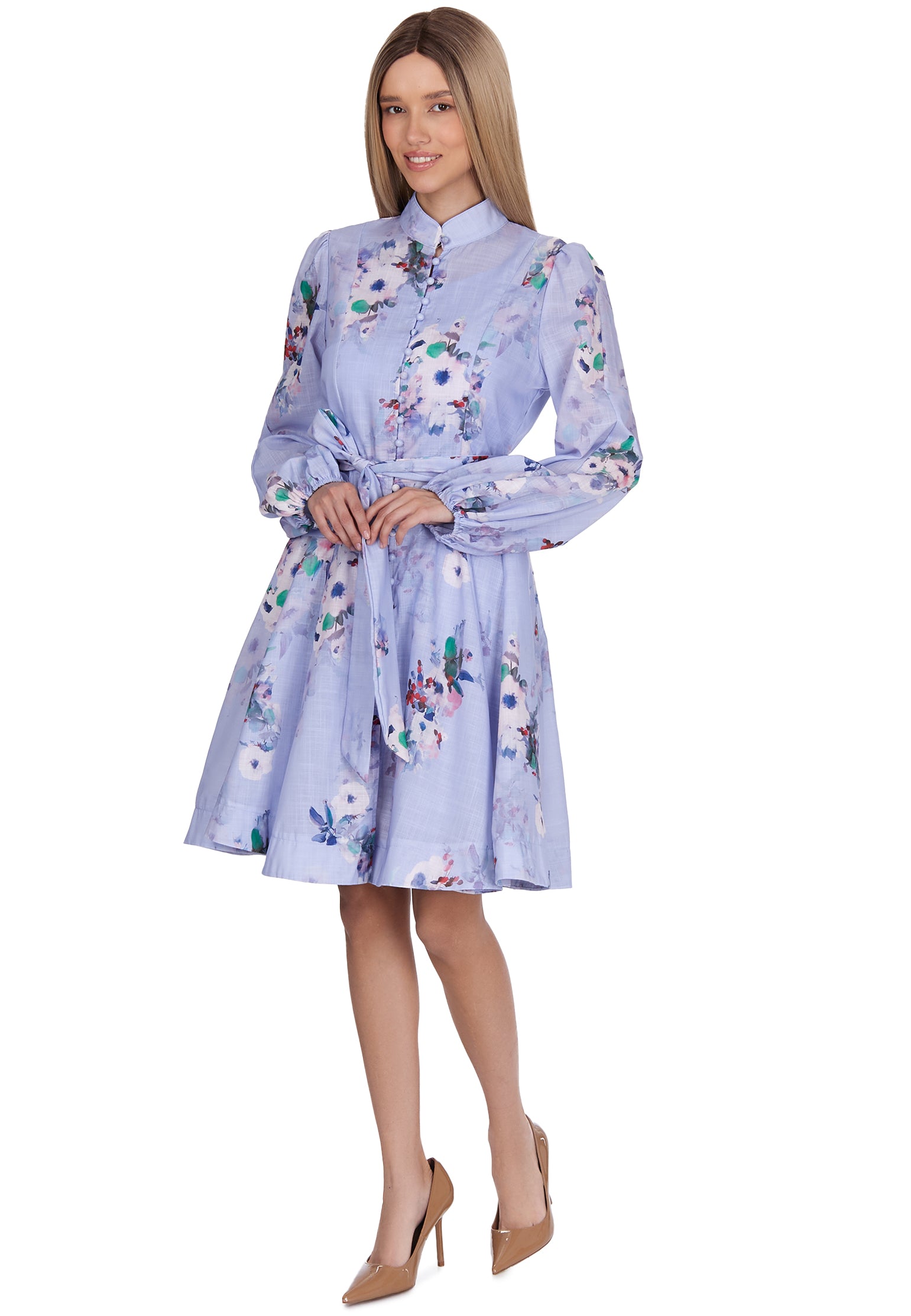 Blue Sfilato dress - view 2