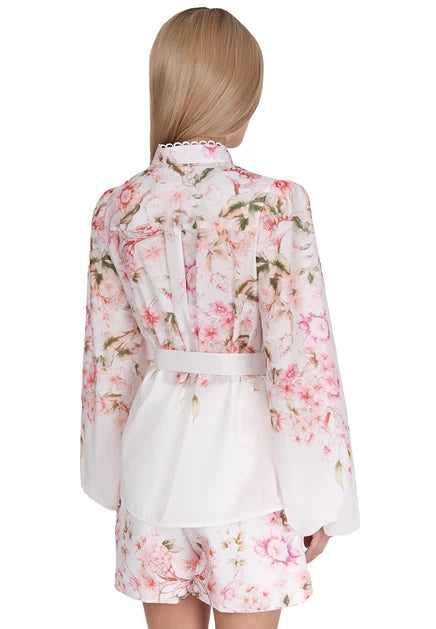 Costume with Floral Print