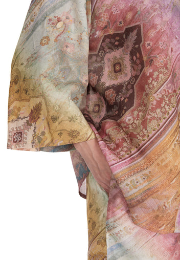 Caramel Printed Short-Sleeve Shirt Set - view 8