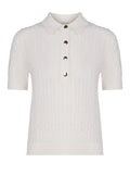 Gray Sfilato polo - view 1
