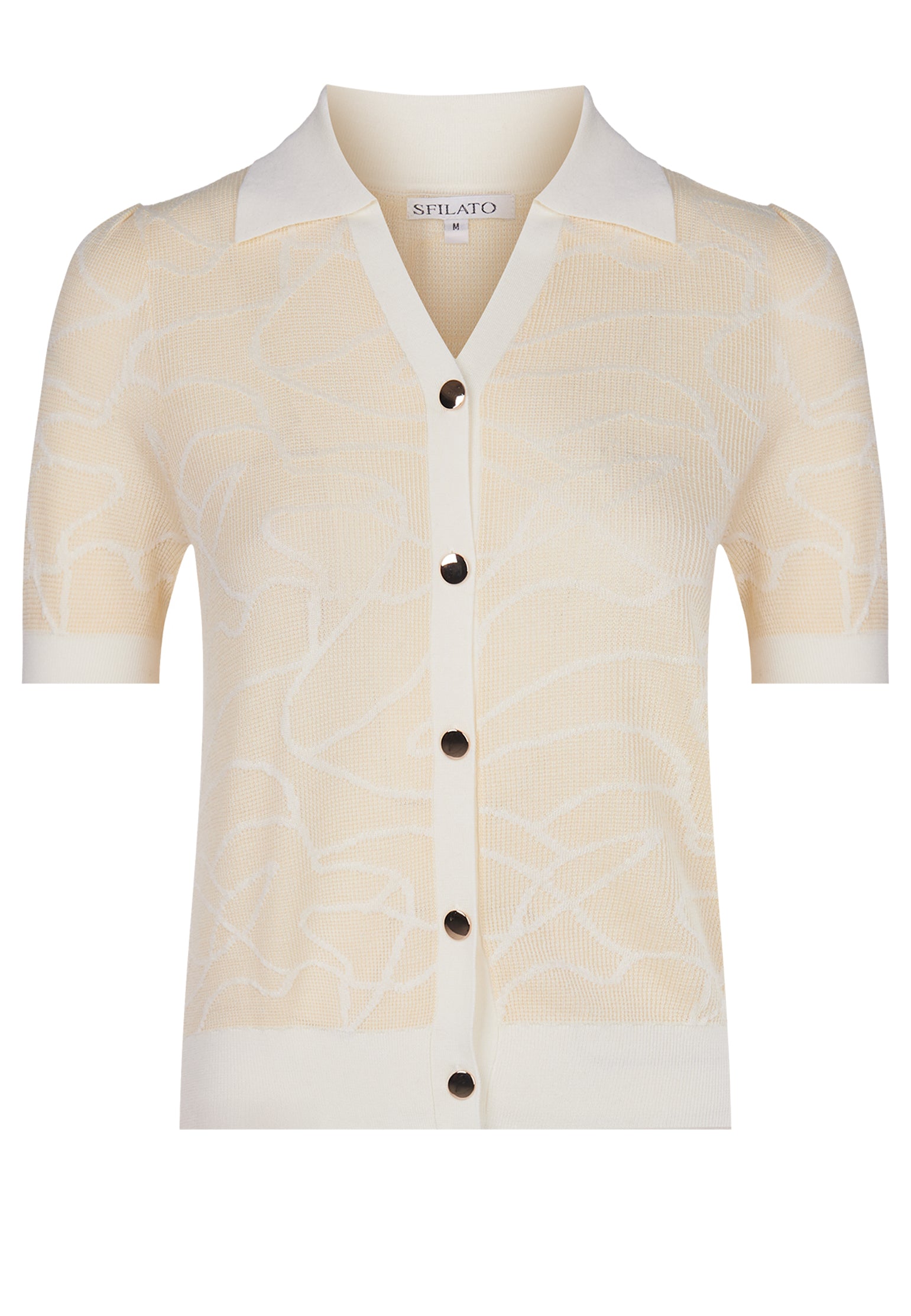 Gray Sfilato jumper - view 1