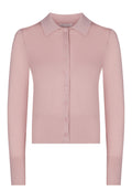 Blush Collared Button Knit Cardigan - view 1