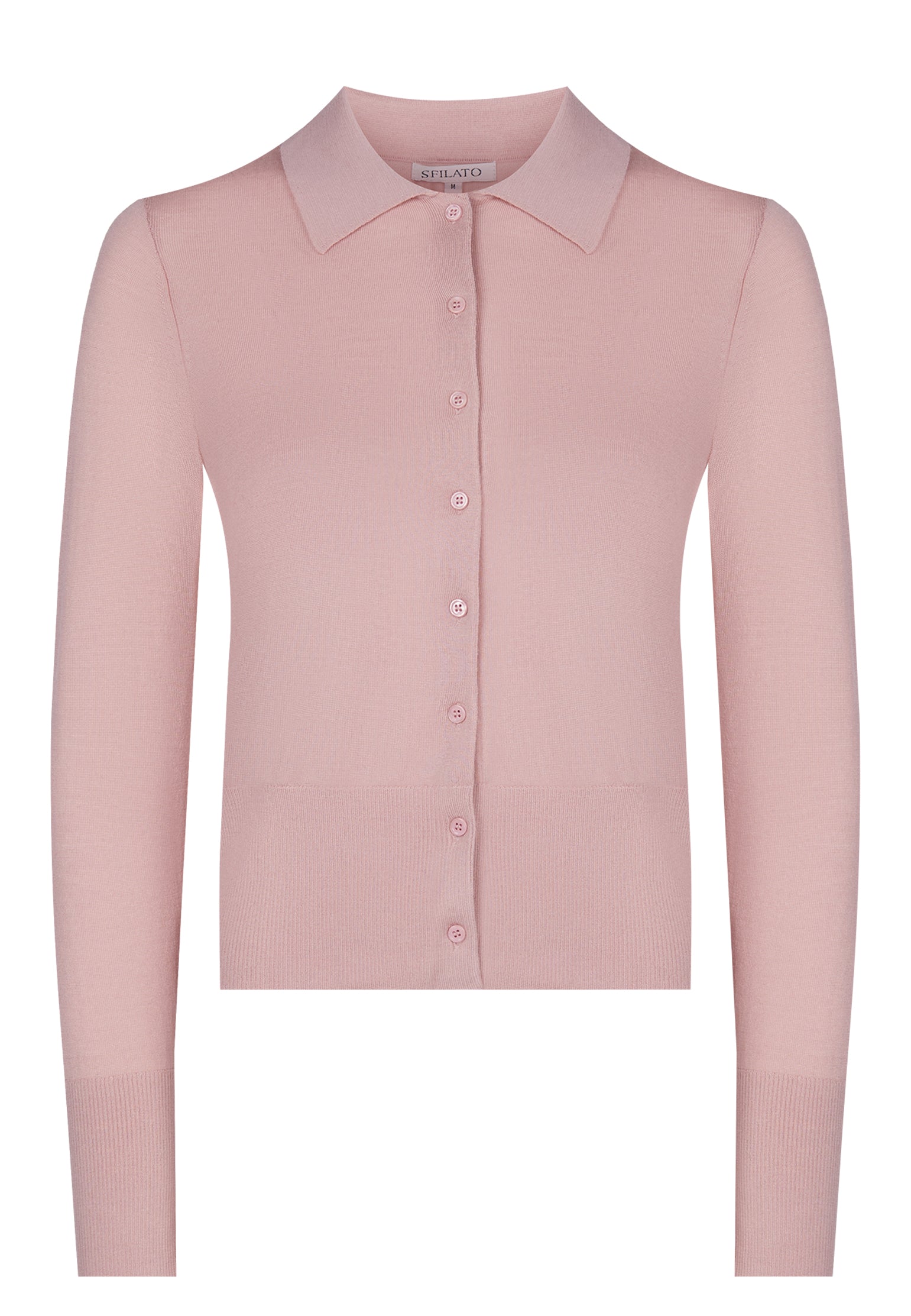 Pink Sfilato cardigan - view 1