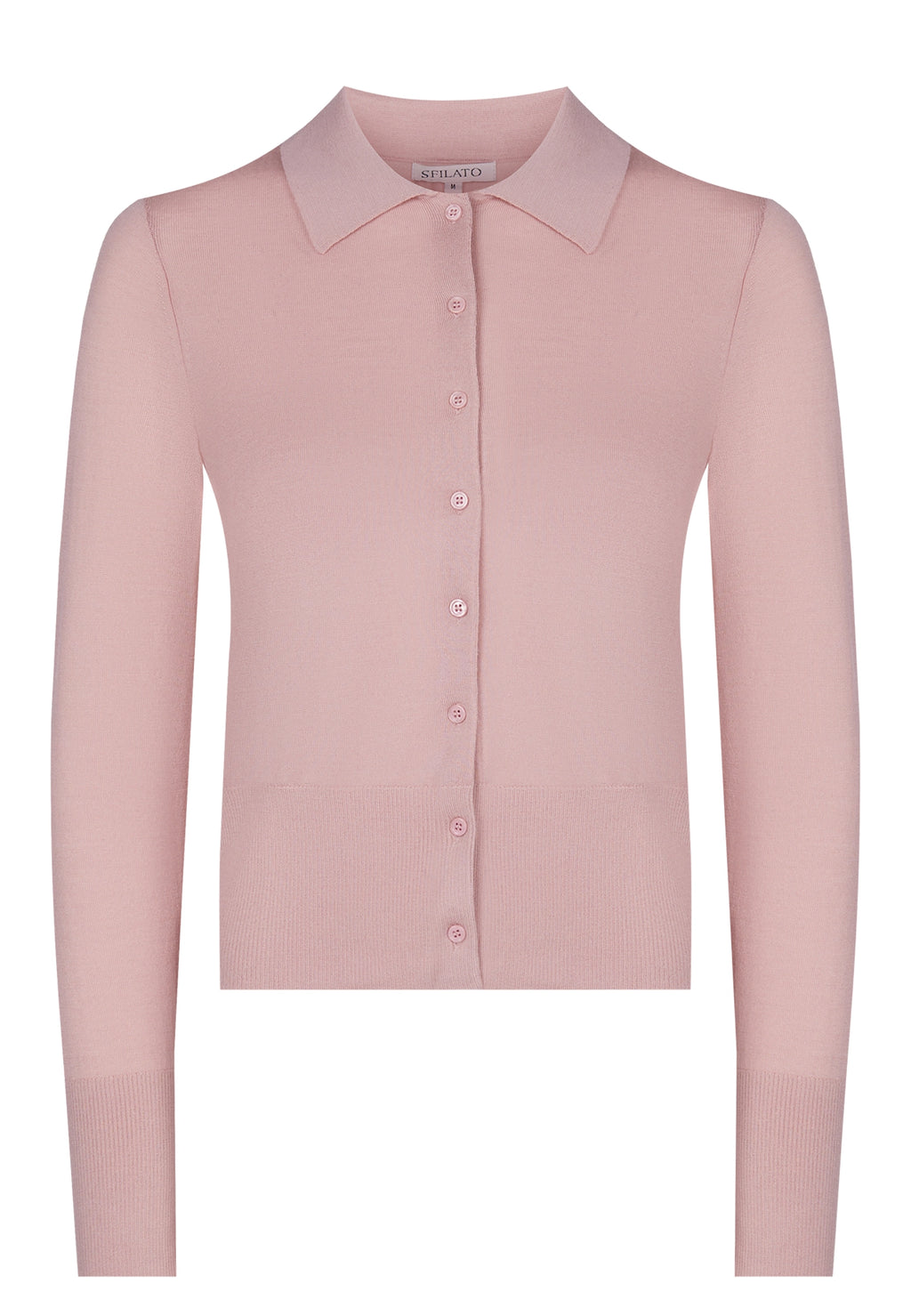 Pink Sfilato cardigan - view 1