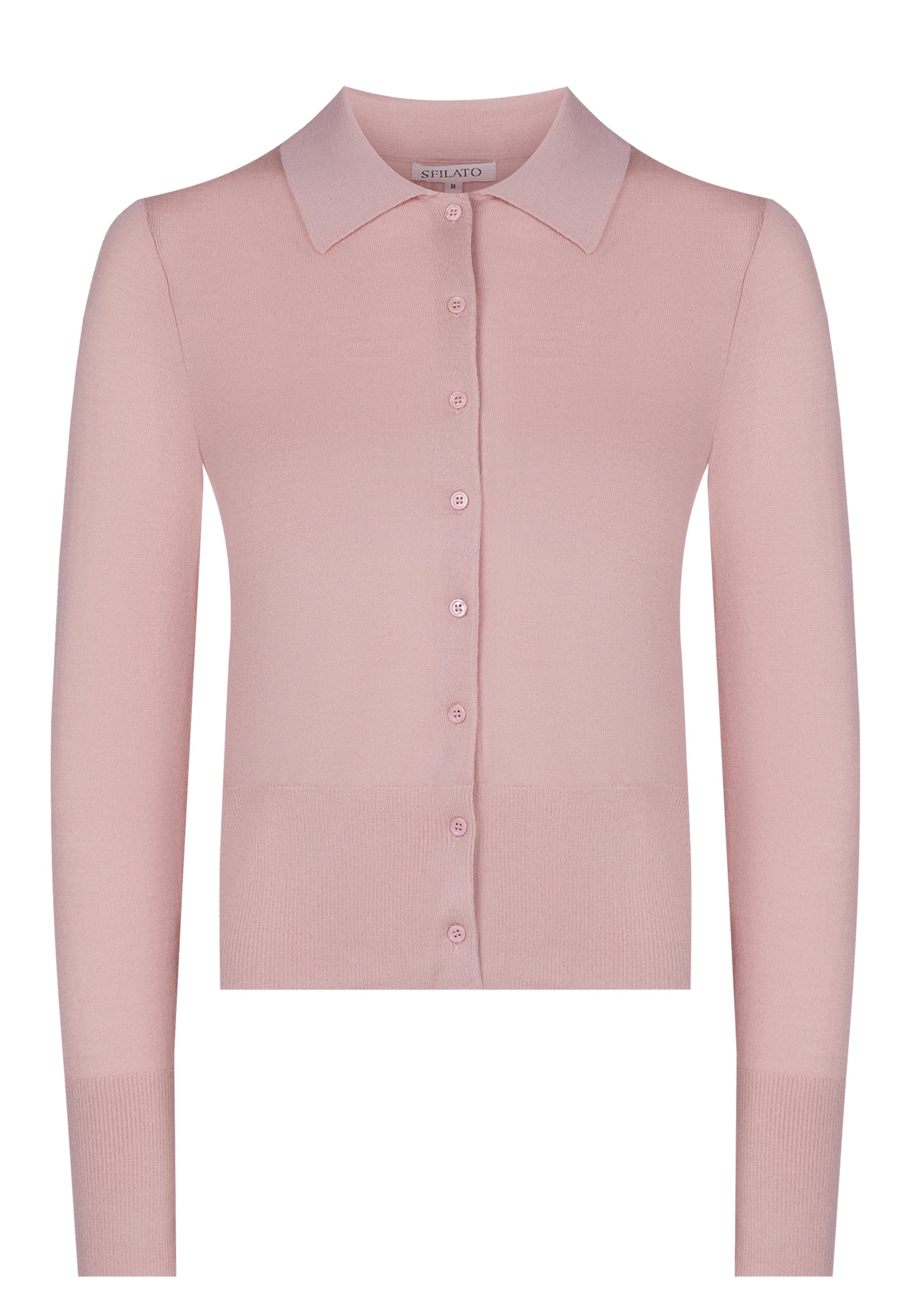 Pink Sfilato cardigan - view 1