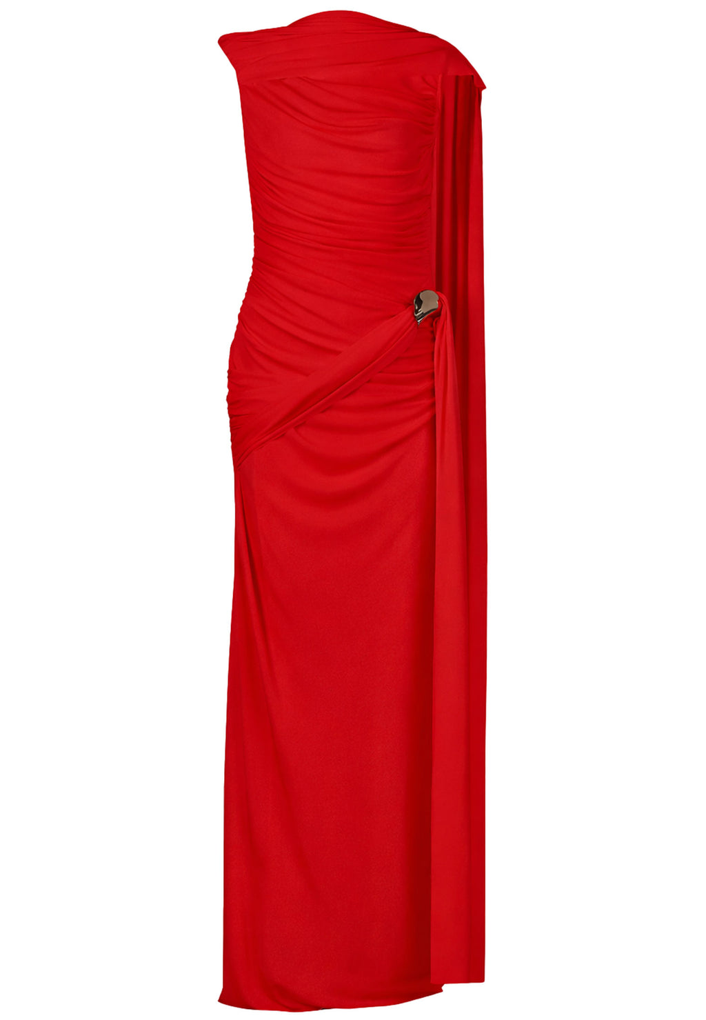 Burgundy Sfilato dress - view 1