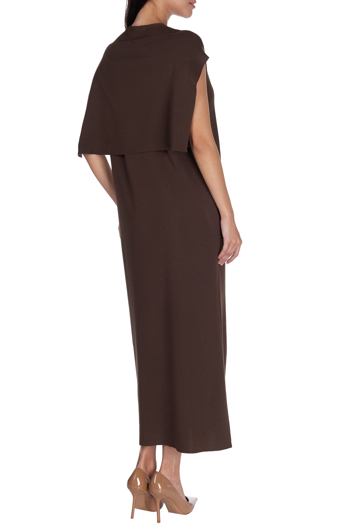 Brown Sfilato dress - view 5