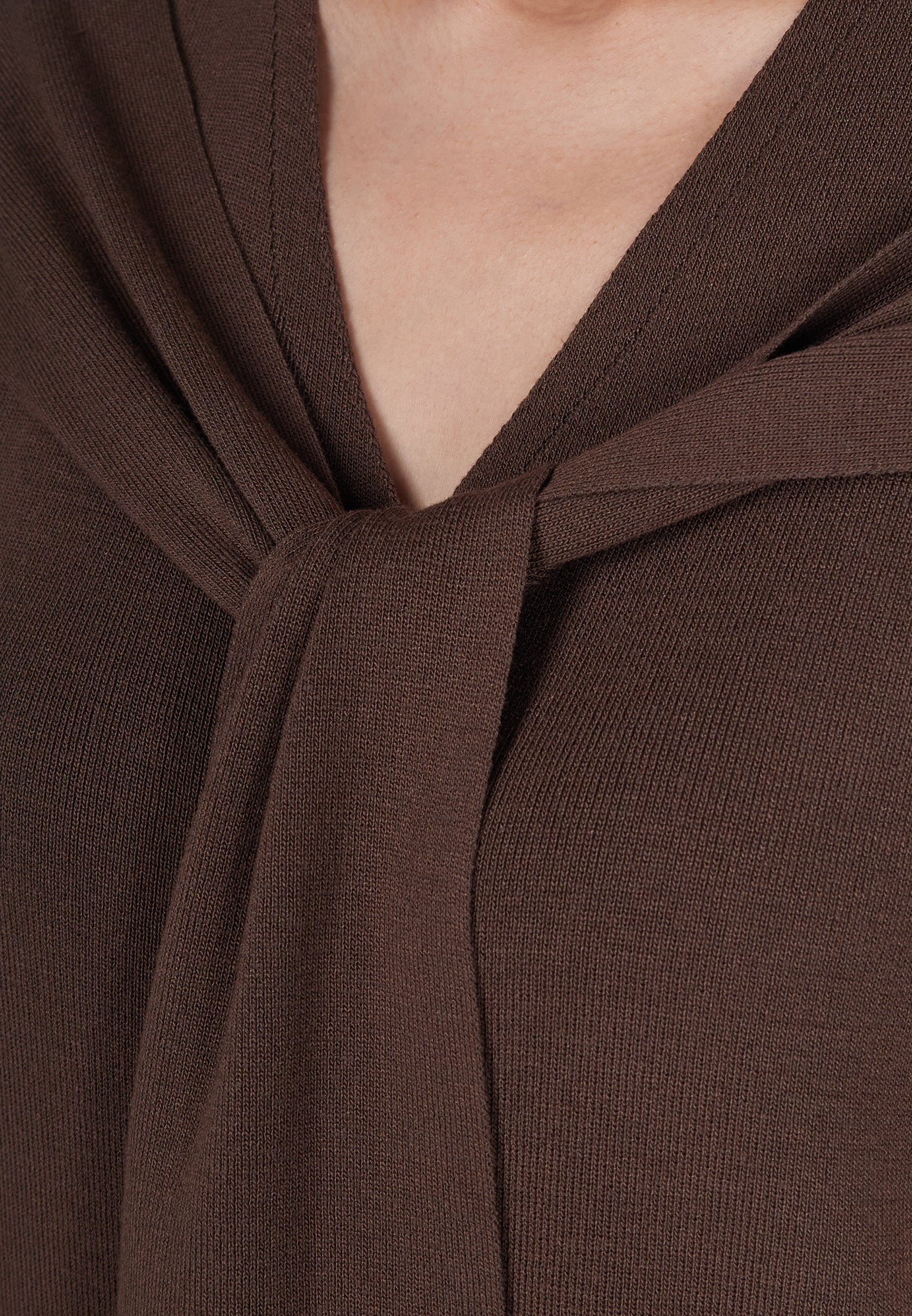 Brown Sfilato dress - view 6