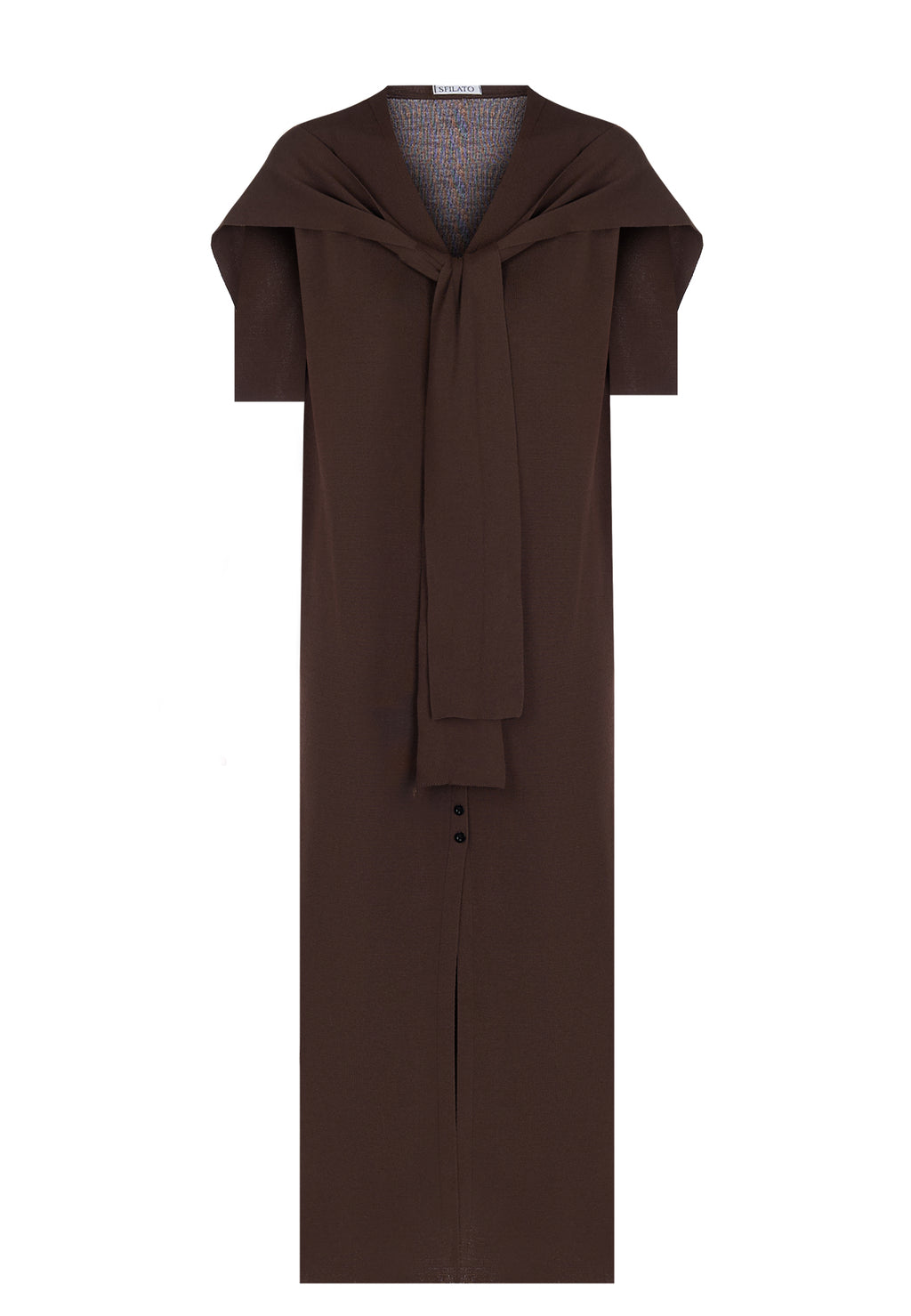 Brown Sfilato dress - view 1