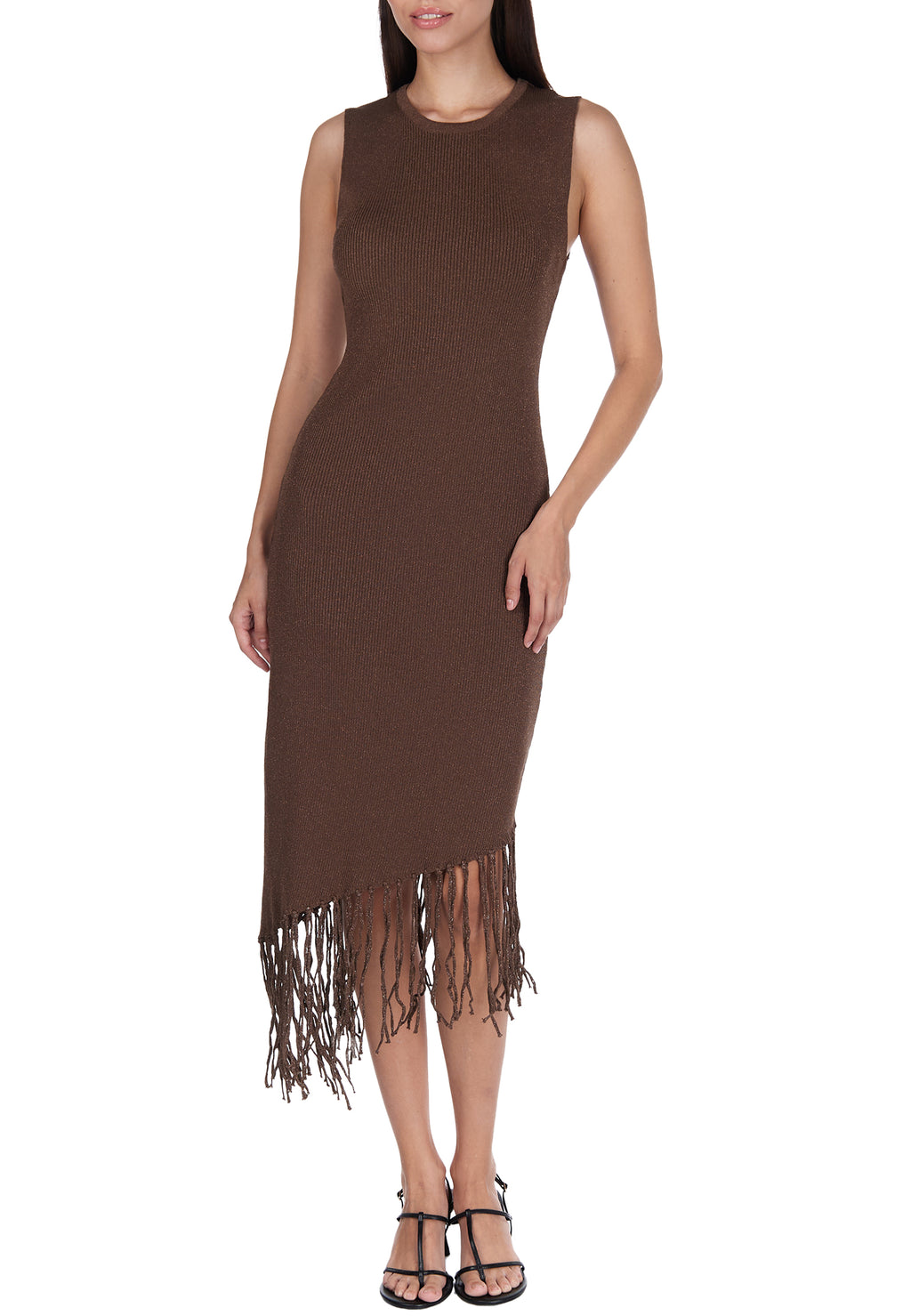 Brown Sfilato dress - view 4