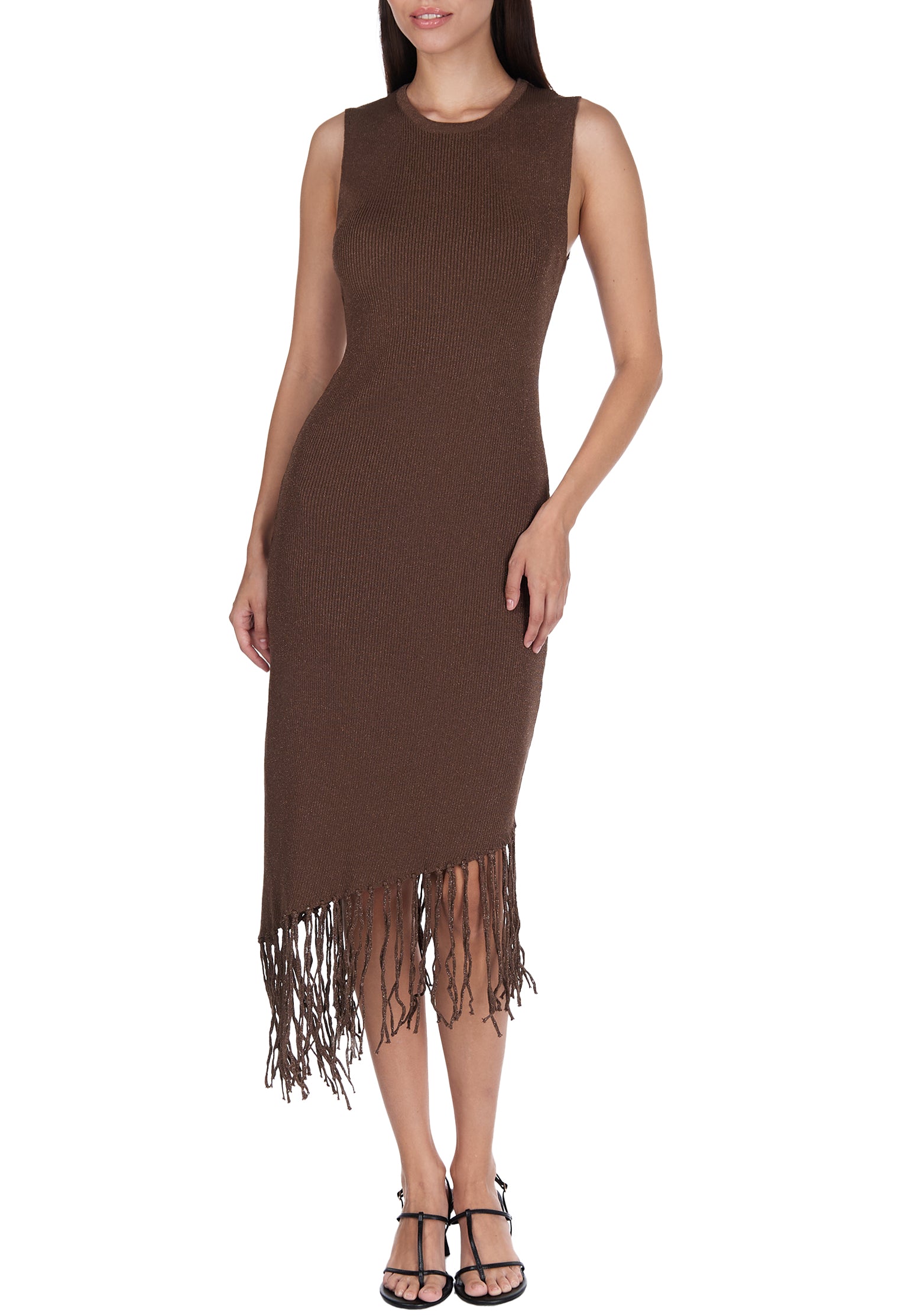 Brown Sfilato dress - view 4