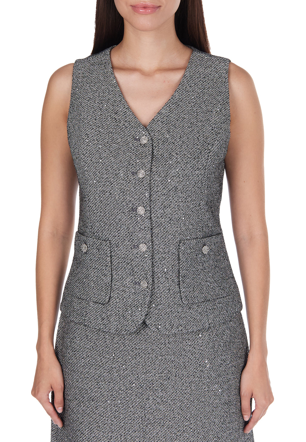 Gray Sfilato suit - view 6