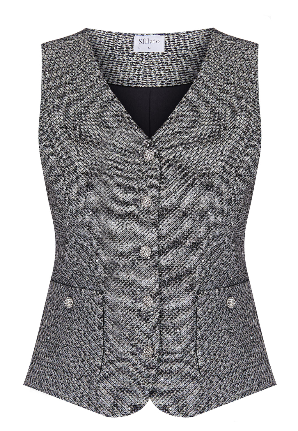 Gray Sfilato suit - view 9