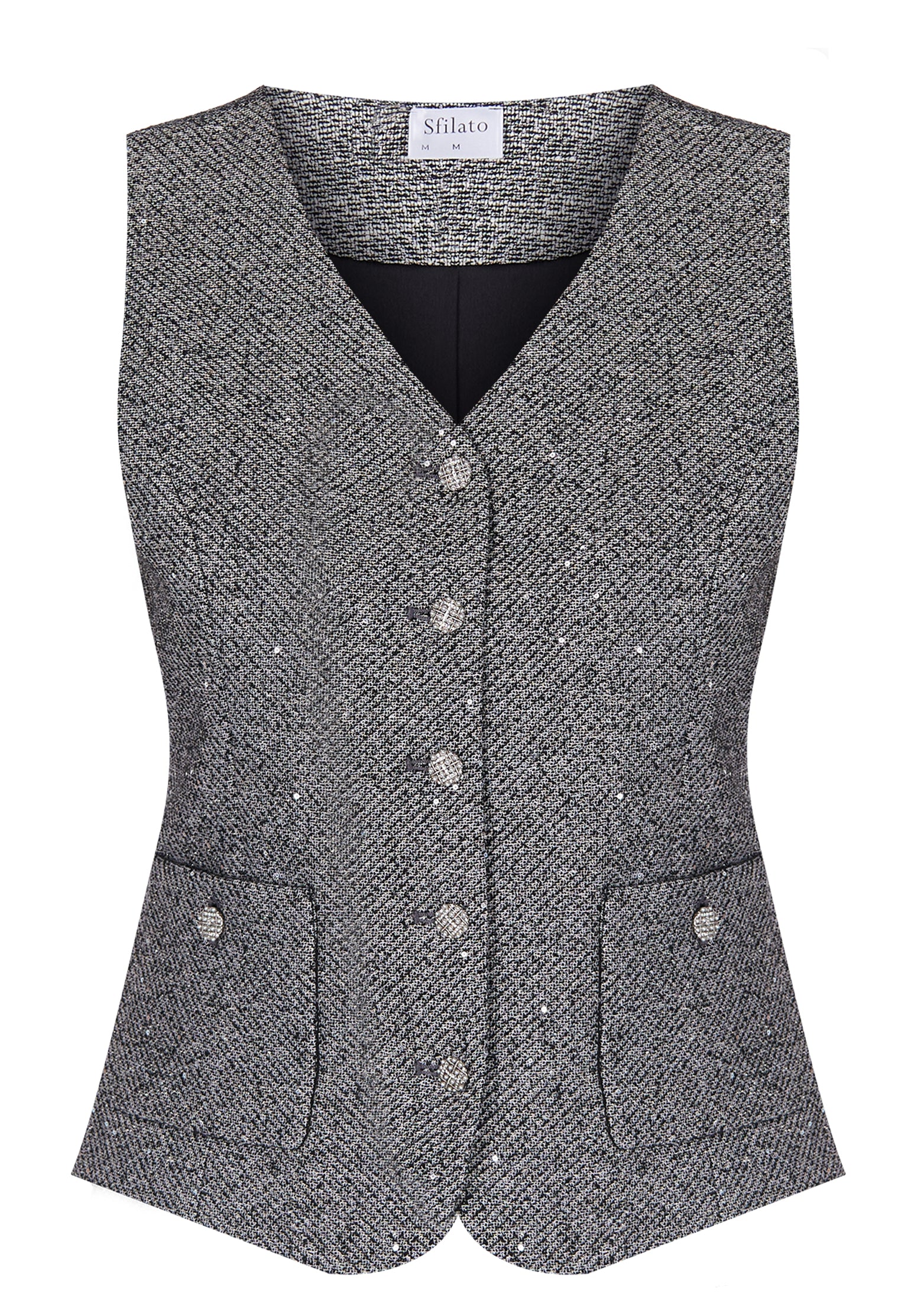 Gray Sfilato suit - view 9