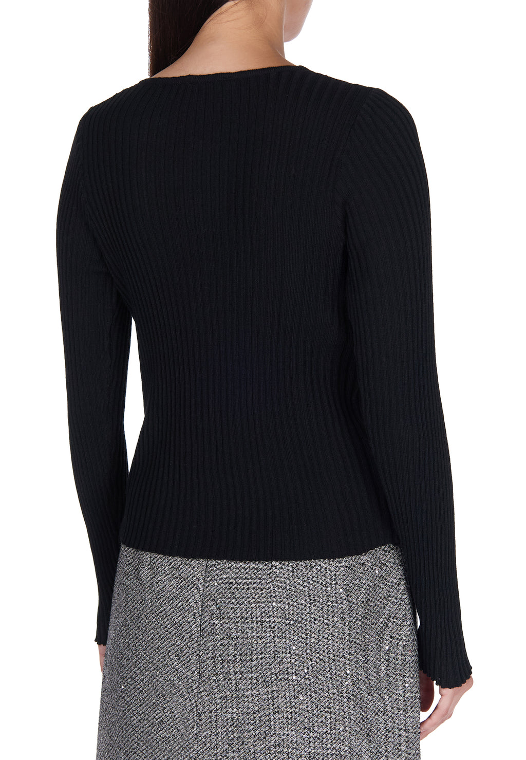 Black Sfilato pullover - view 5