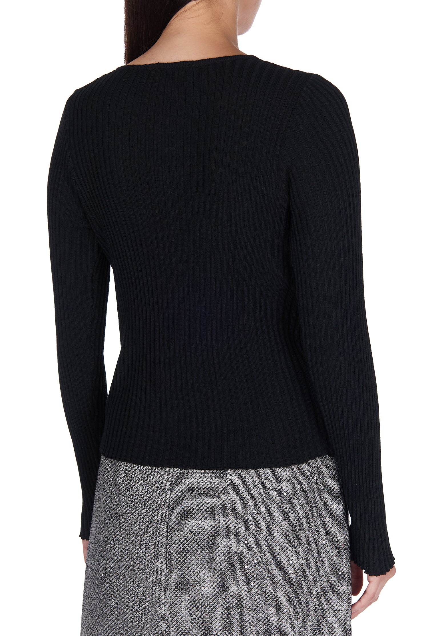 Black Sfilato pullover - view 5
