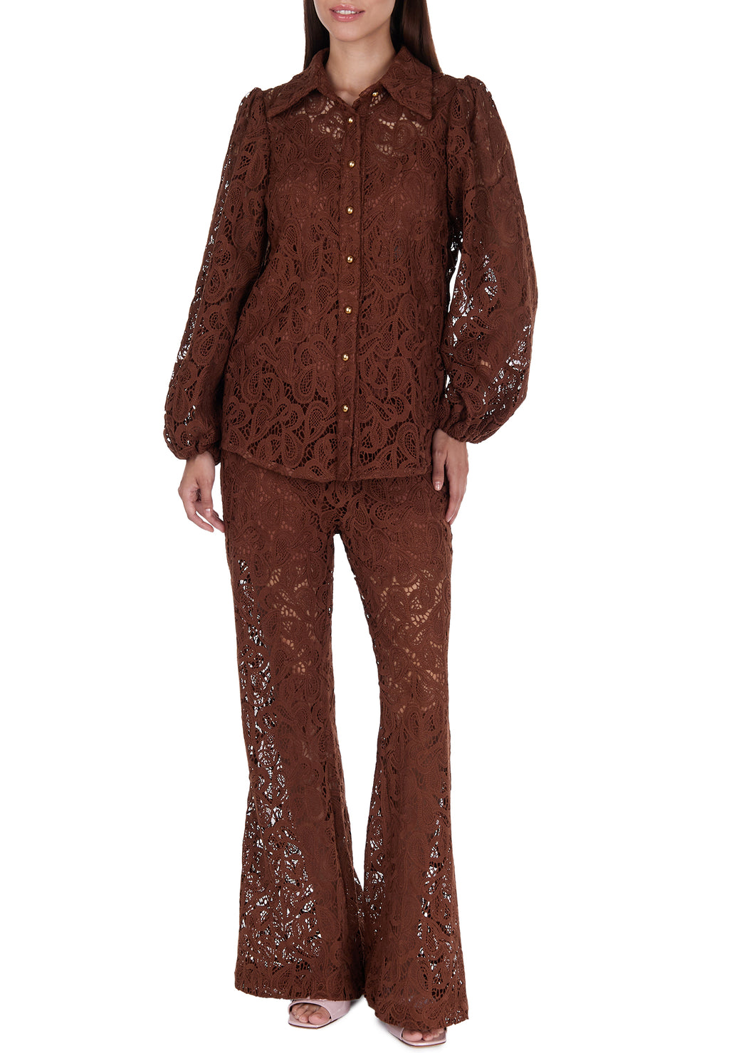 Brown Sfilato suit - view 2
