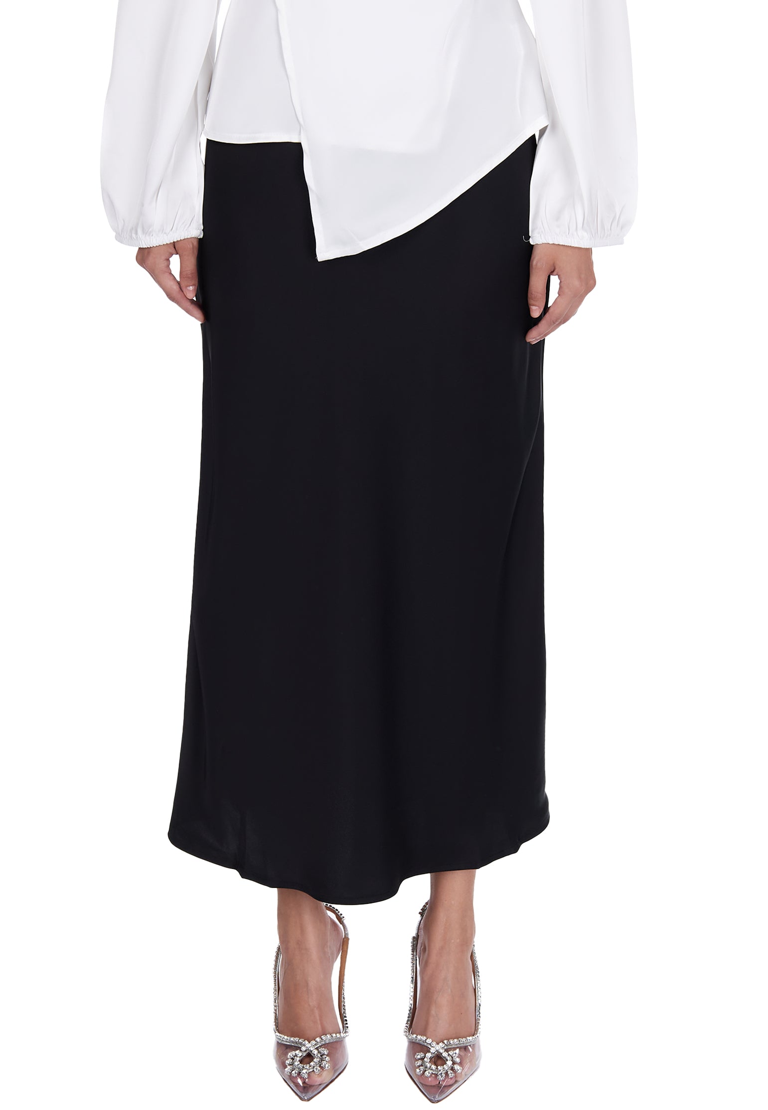 Black Sfilato skirt - view 2