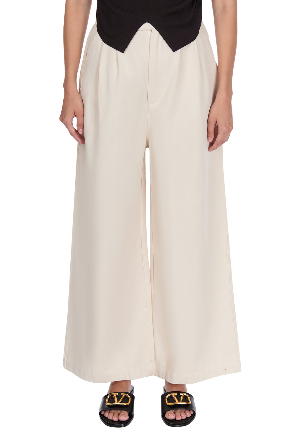 Gray Sfilato trousers - view 3