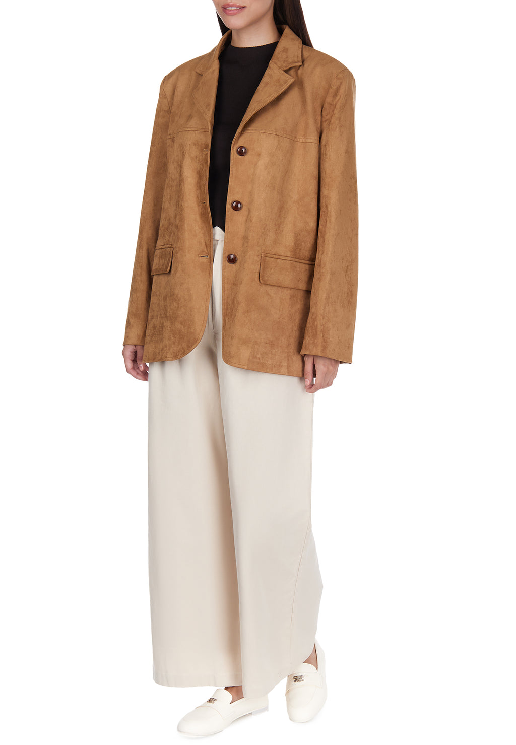 Brown Sfilato jacket - view 4