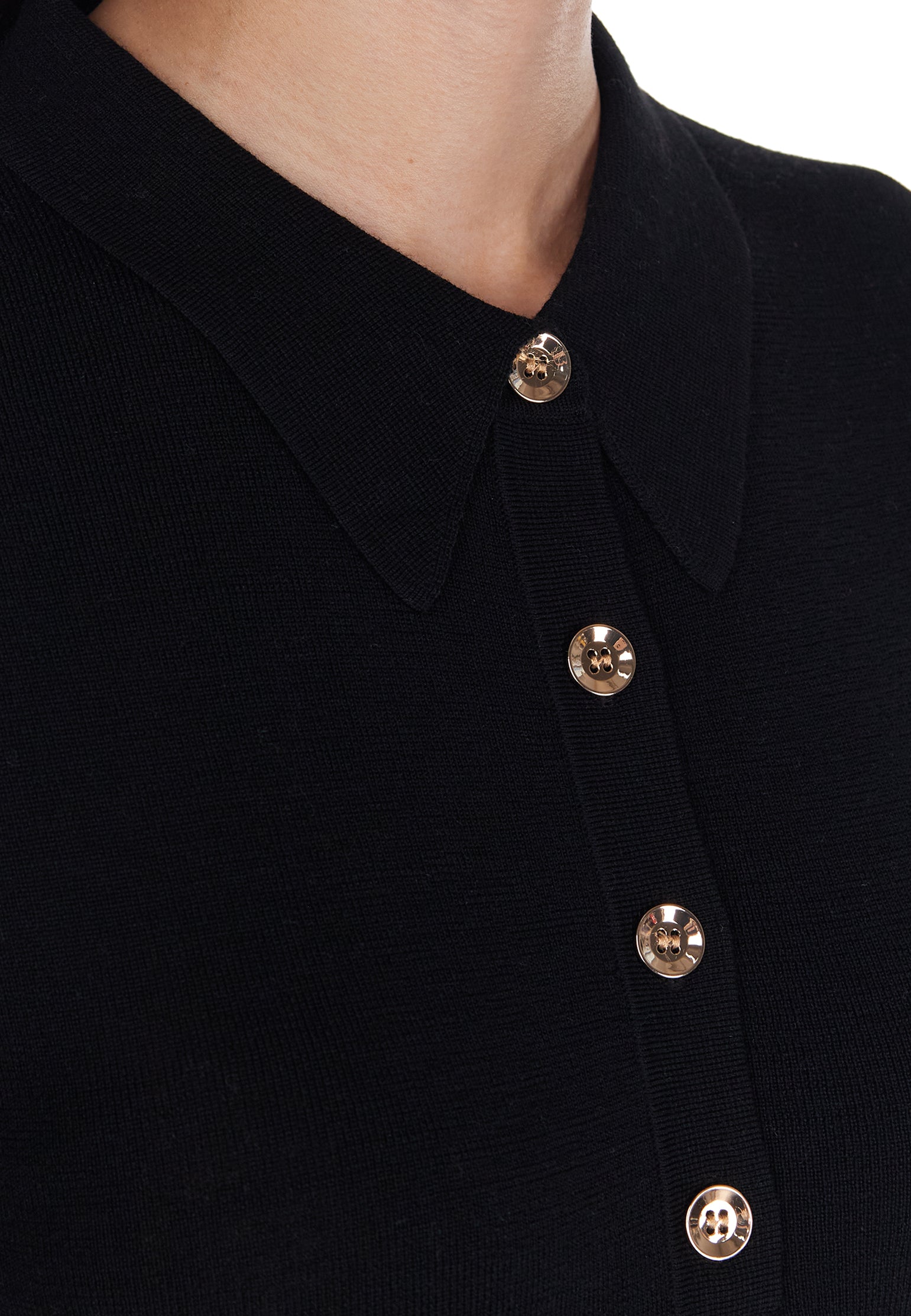 Black Sfilato polo - view 7