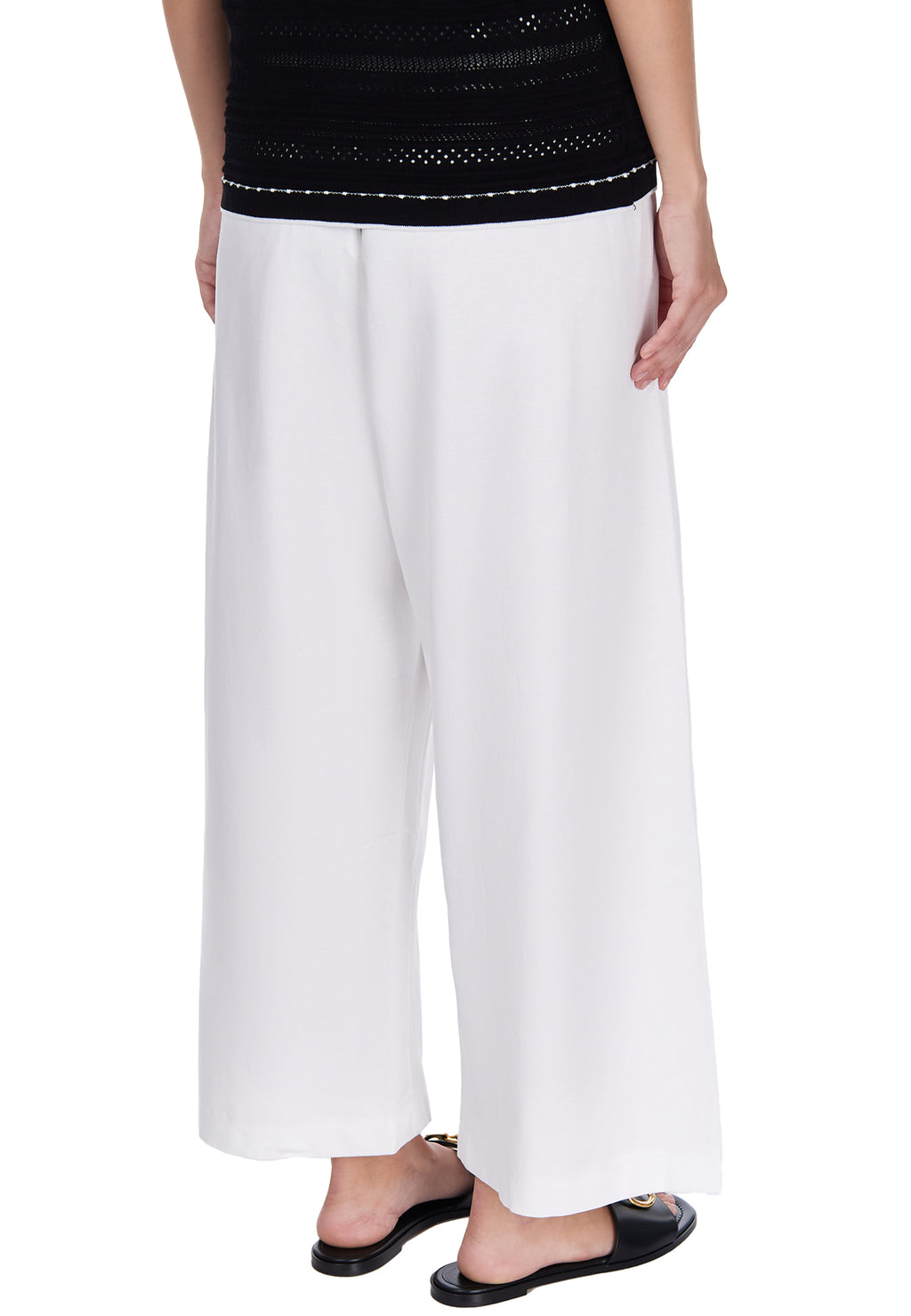 White Sfilato trousers - view 5
