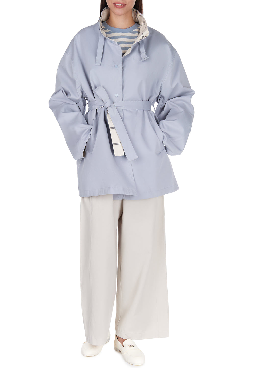 Gray Sfilato jacket - view 5