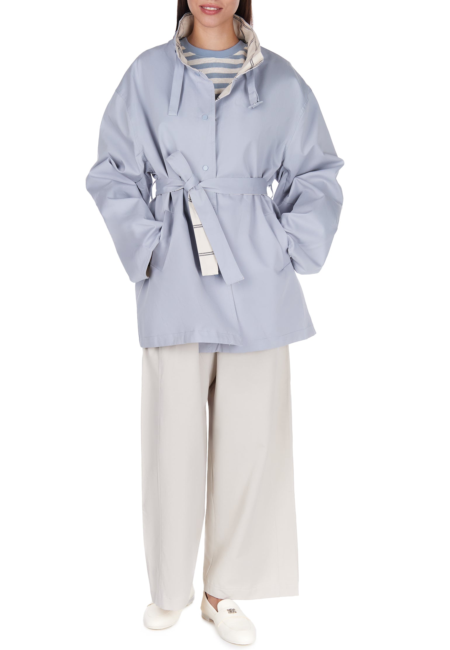 Gray Sfilato jacket - view 5