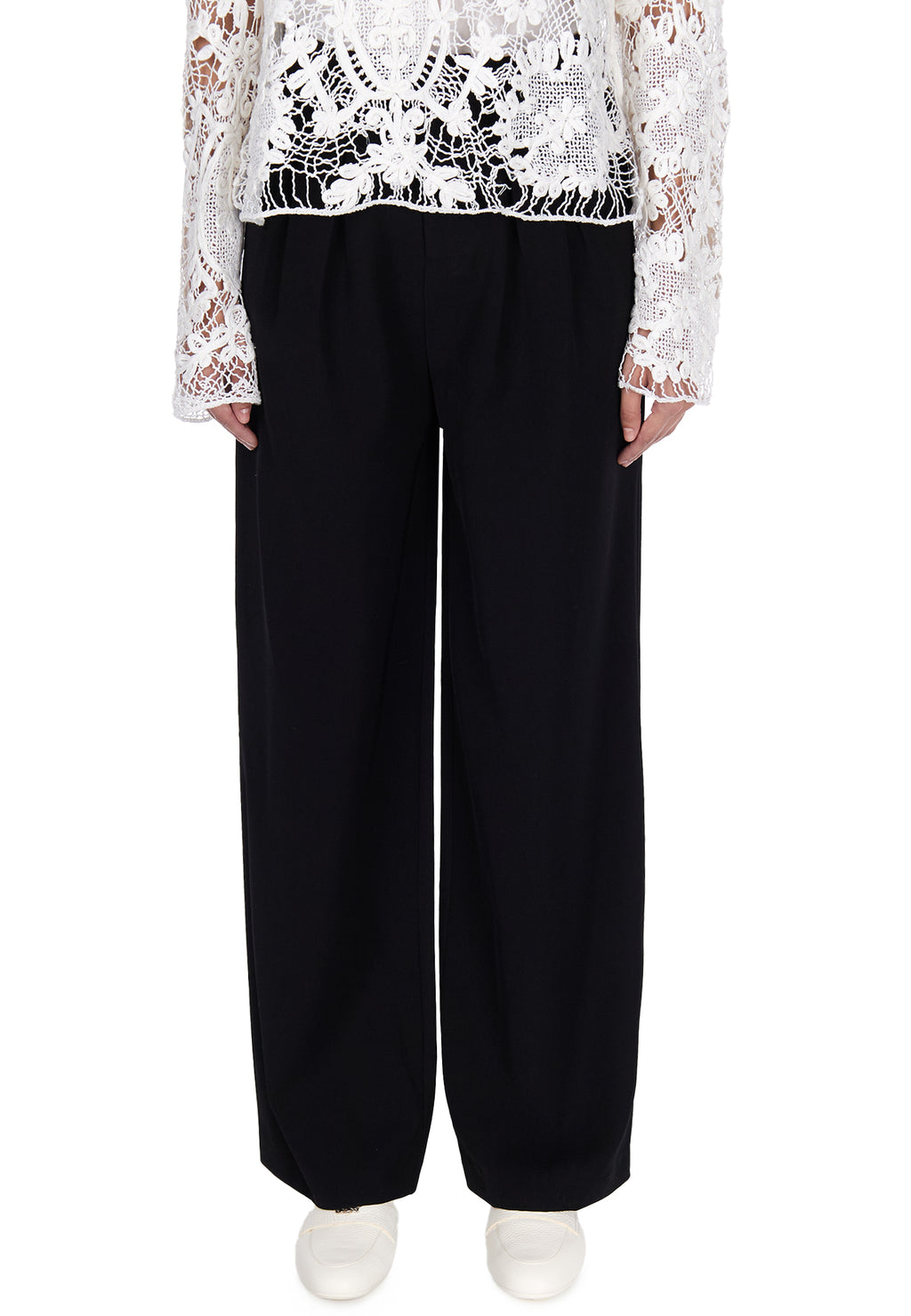 Black Sfilato trousers - view 2
