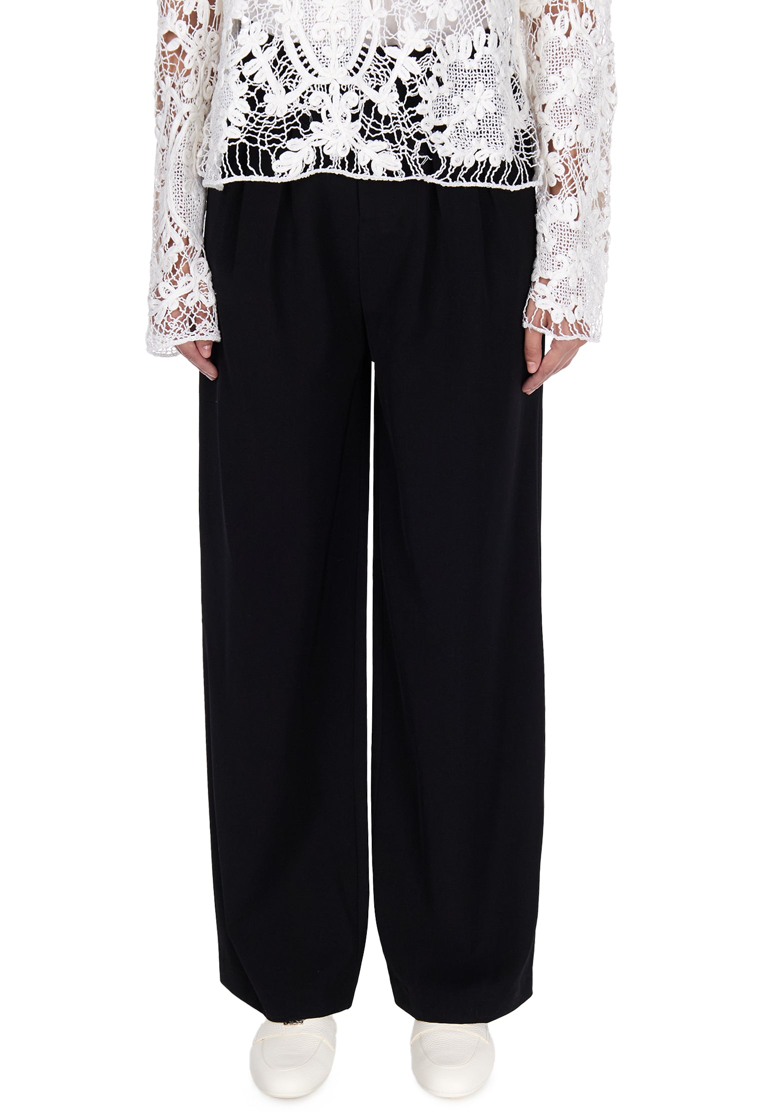 Black Sfilato trousers - view 2