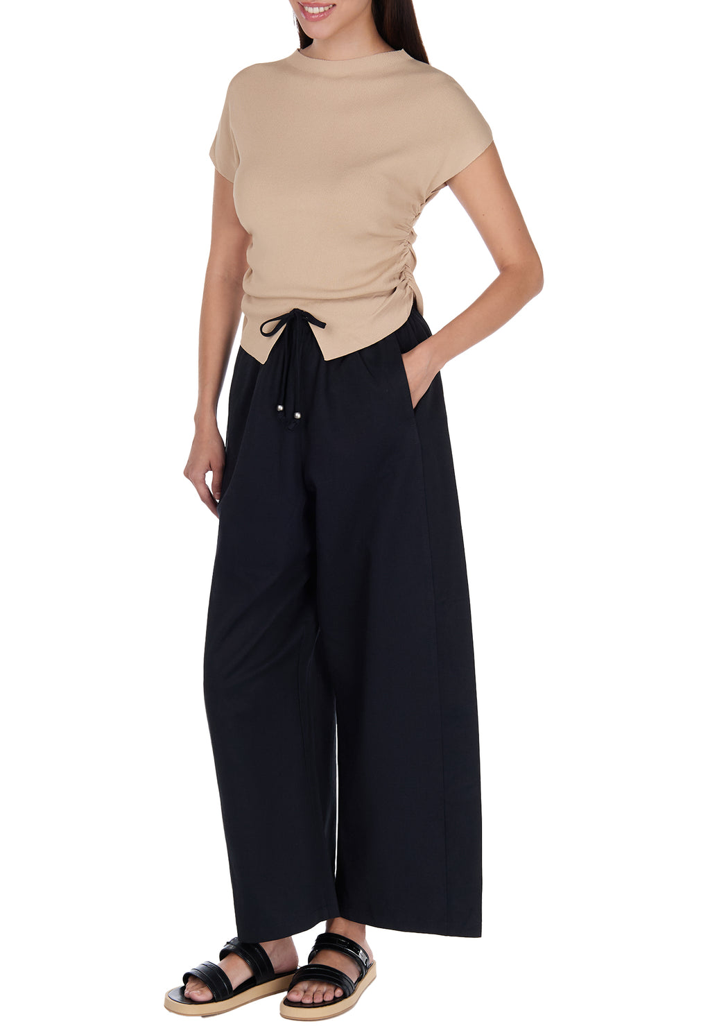 Black Sfilato trousers - view 2