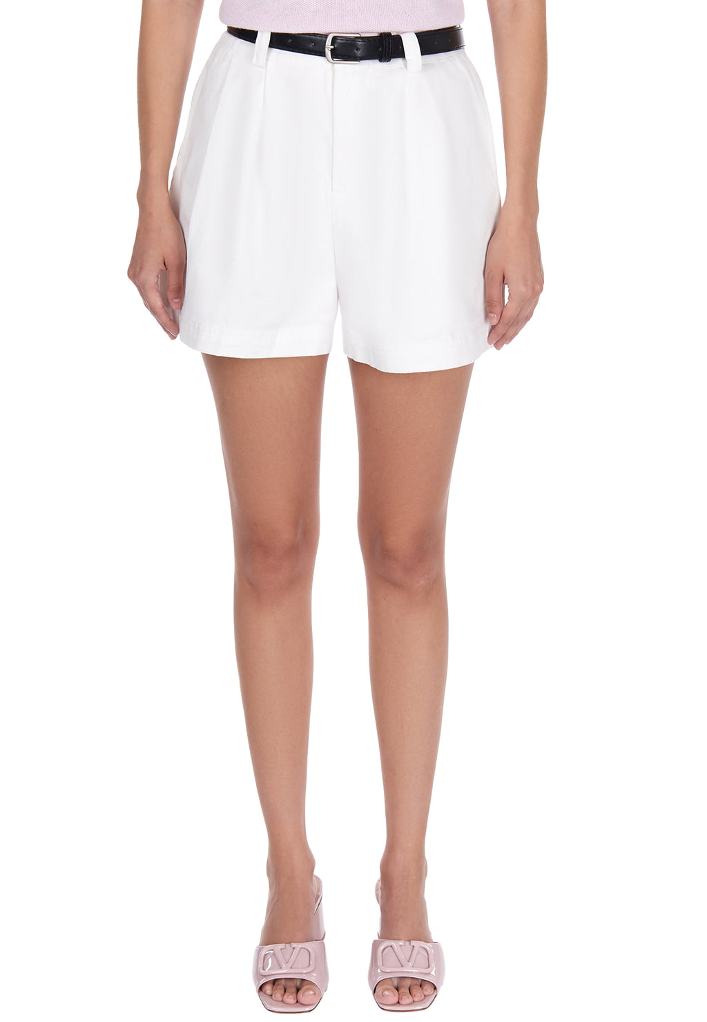 Multicolor Sfilato shorts - view 4