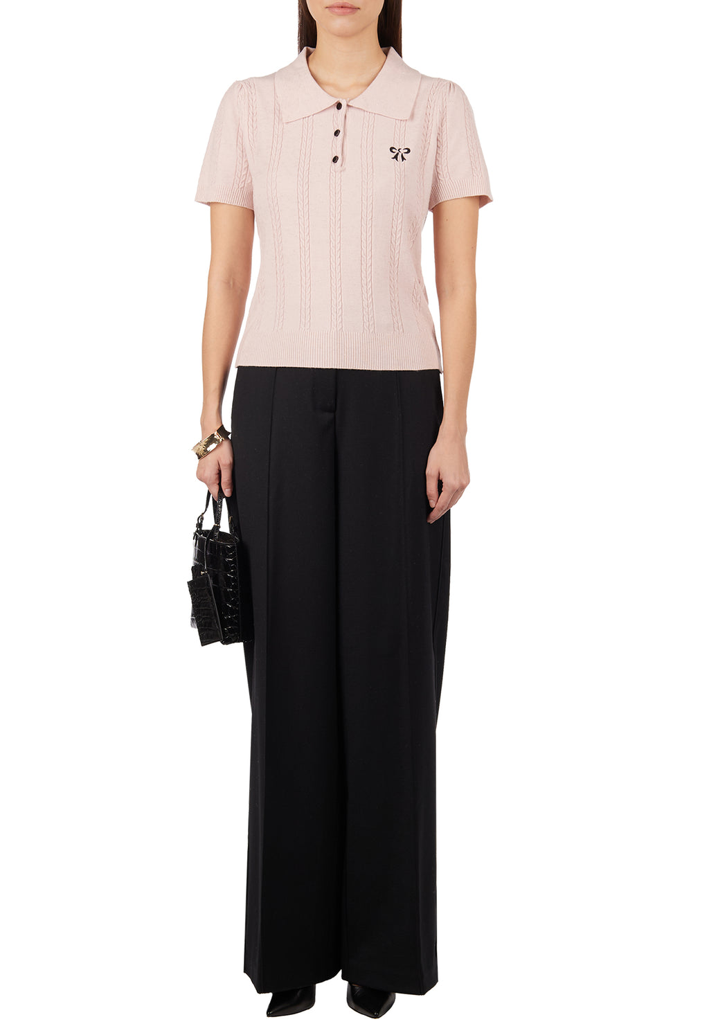 Gray and Black Sfilato shirt - view 2