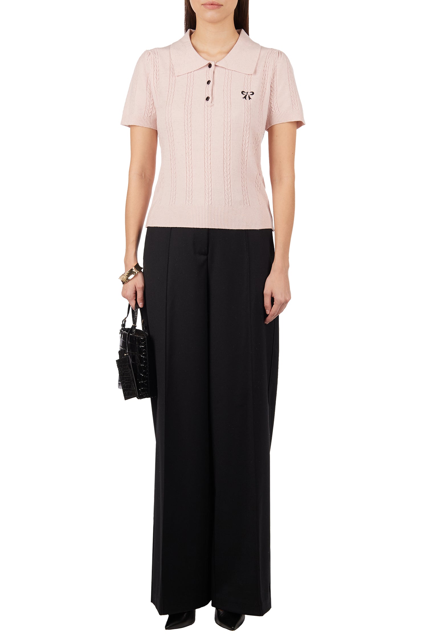 Gray and Black Sfilato shirt - view 2