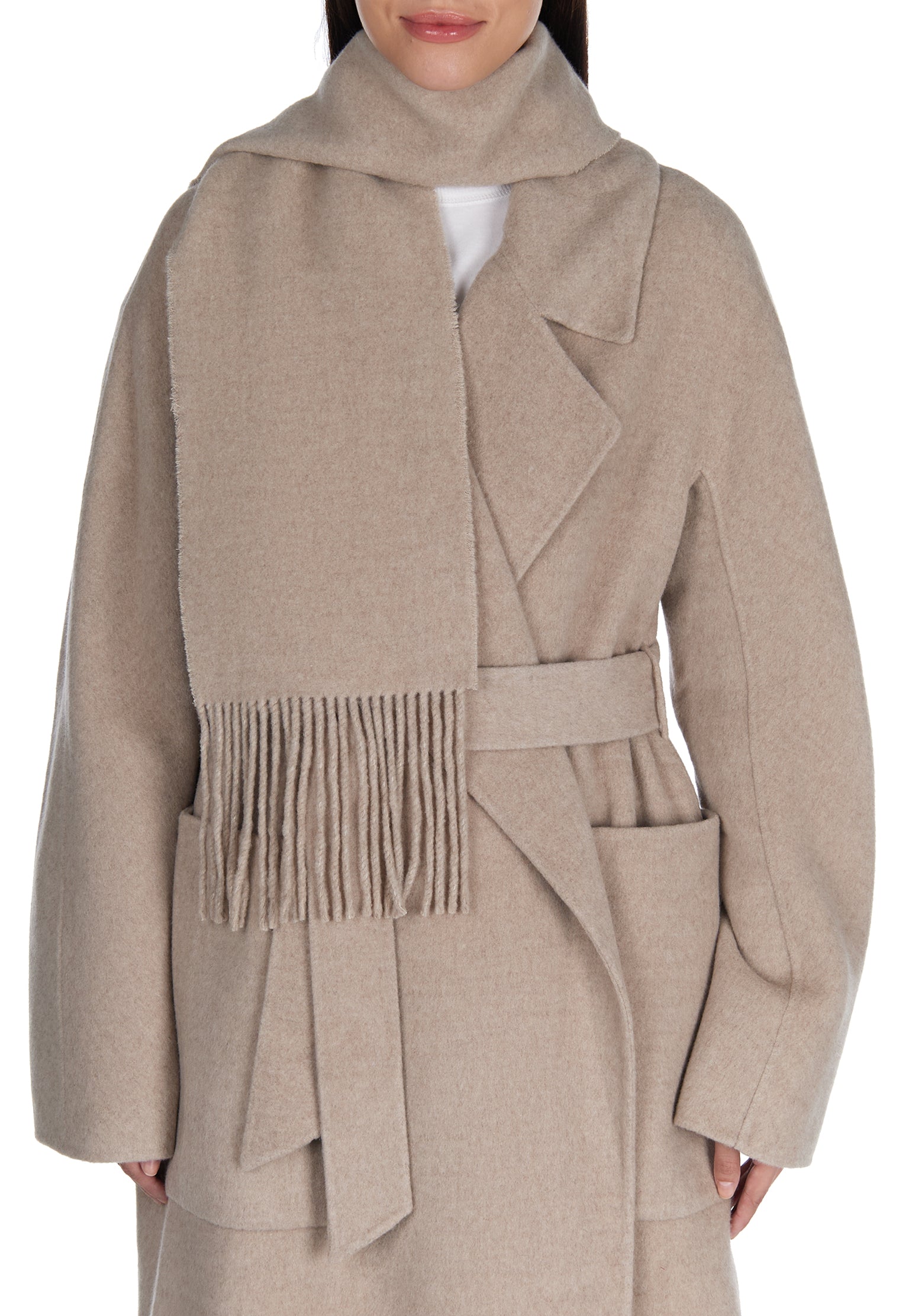Sfilato Scarf 006r — Beige