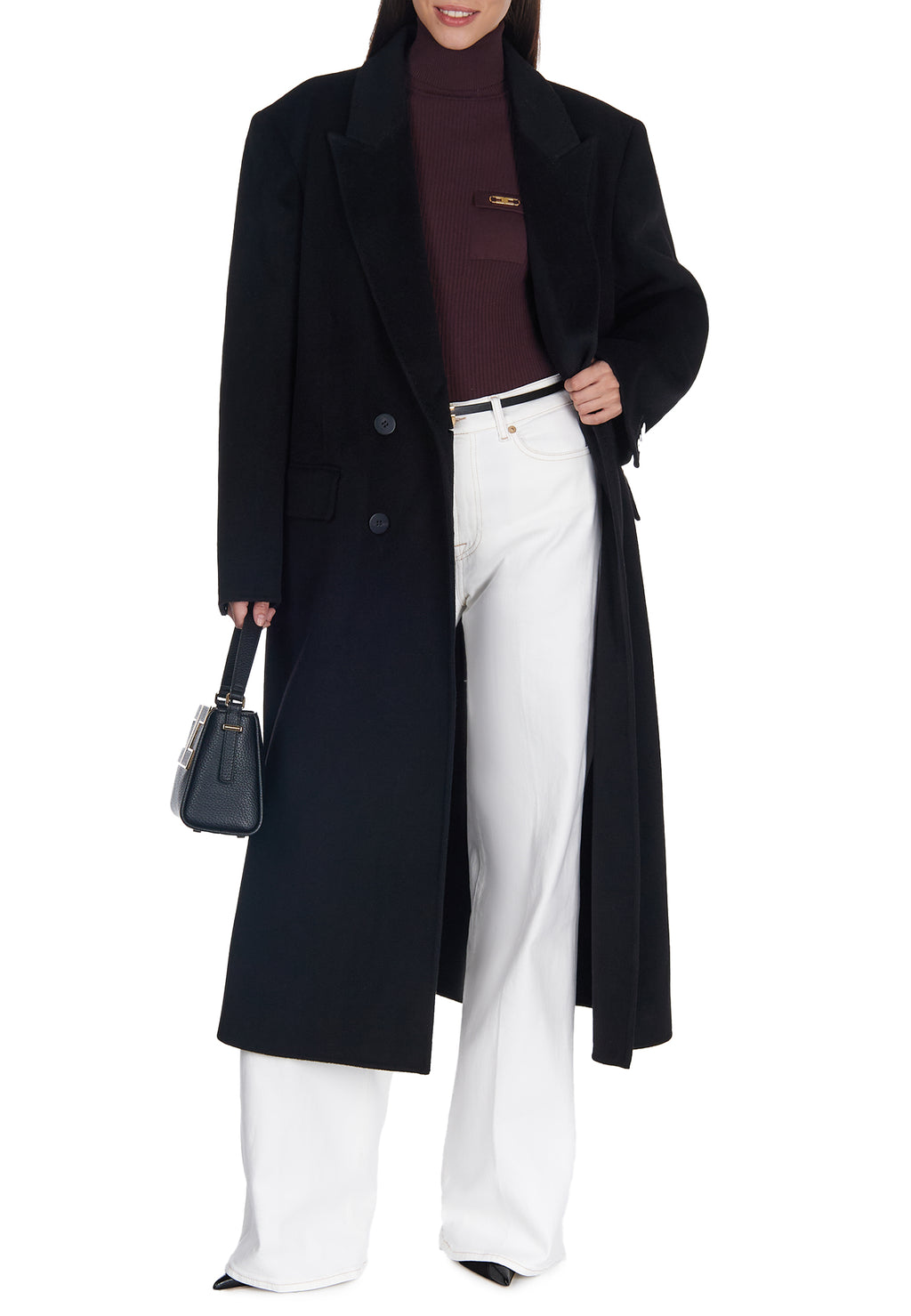 Black Sfilato coat - view 3
