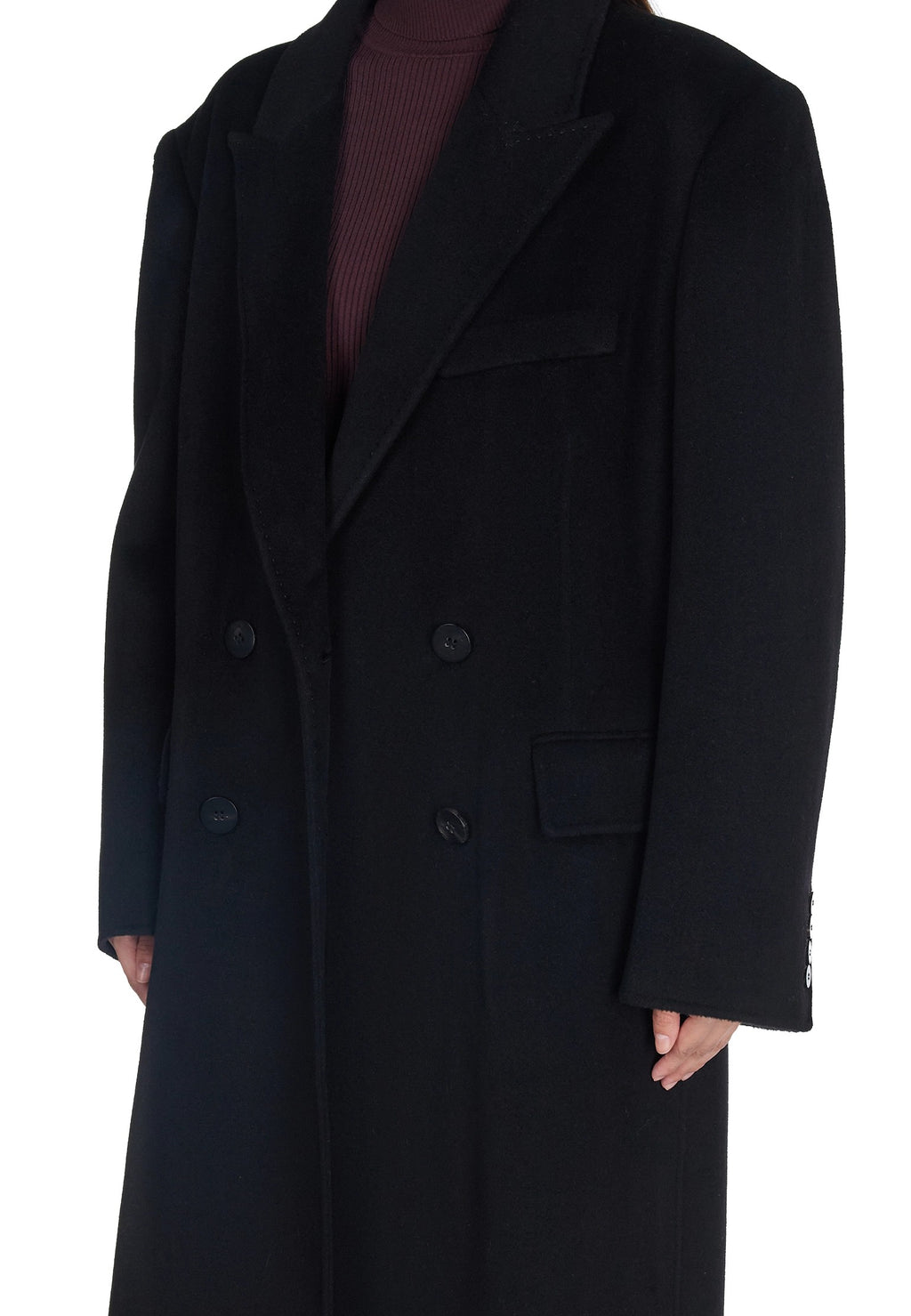 Black Sfilato coat - view 5