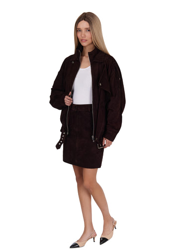 Jacurso Jacket — Burgundy