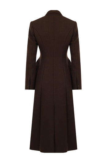 Cadorago Coat — Brown