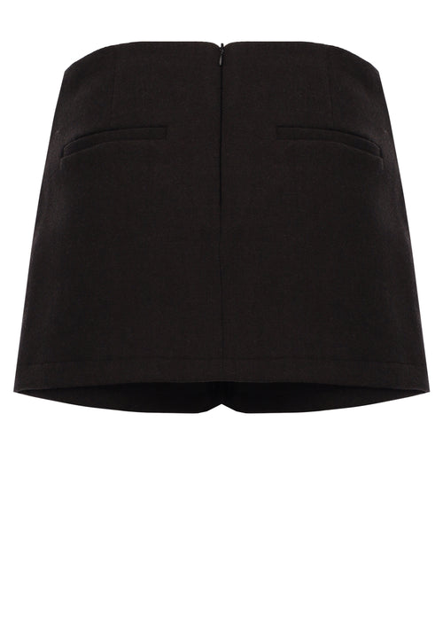 Bagnone Skort — Black