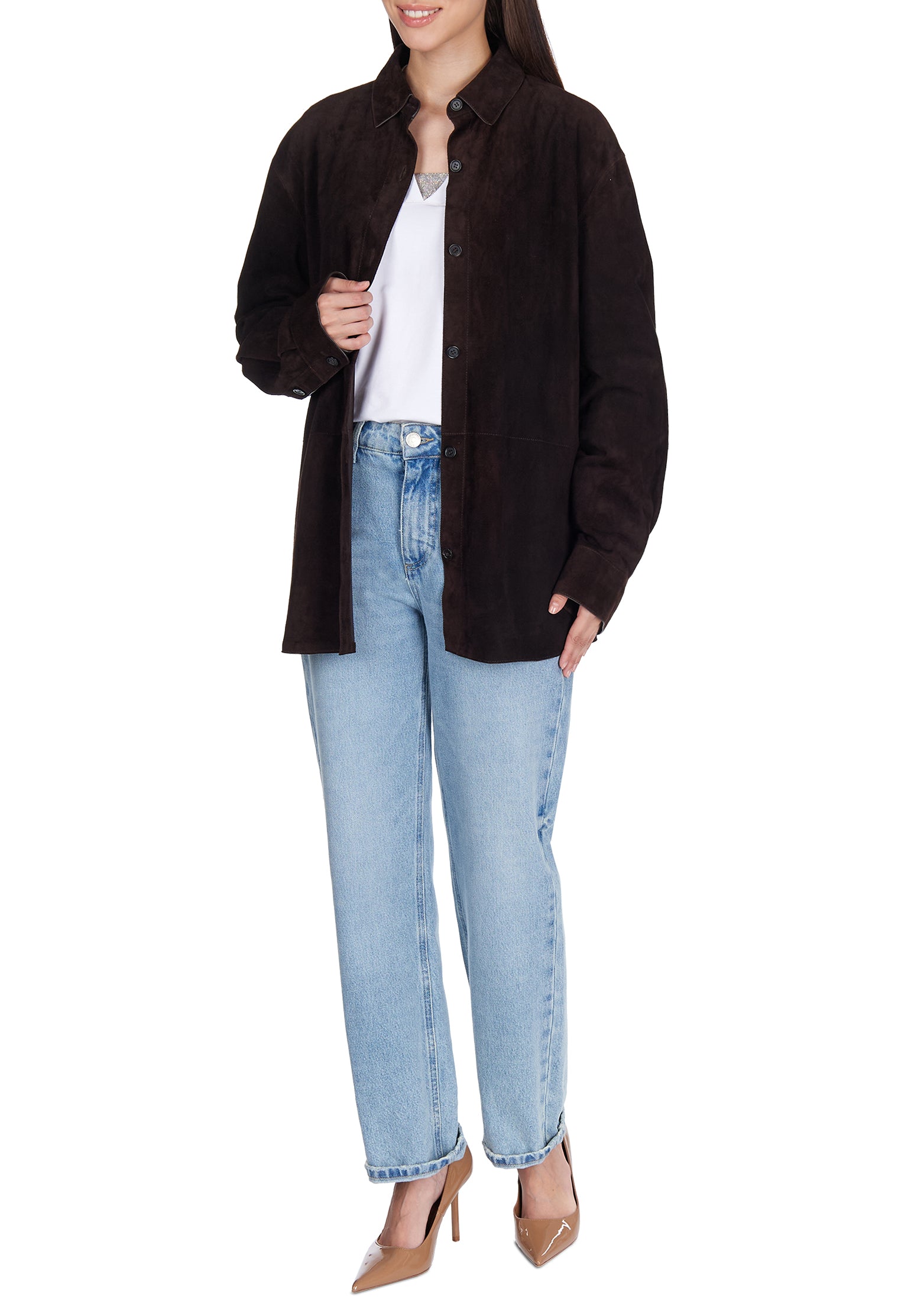 Sfilato Shirt Sfilato62 — Brown