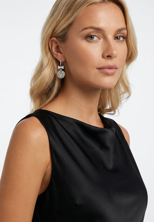 Aliano Earrings — Silver